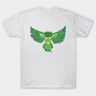 Celtic Flight Owl T-Shirt